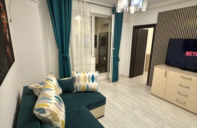 Location d’un appartement lumineux et chaleureux de 2 pièces, Chiajna, Bucarest, Roumanie